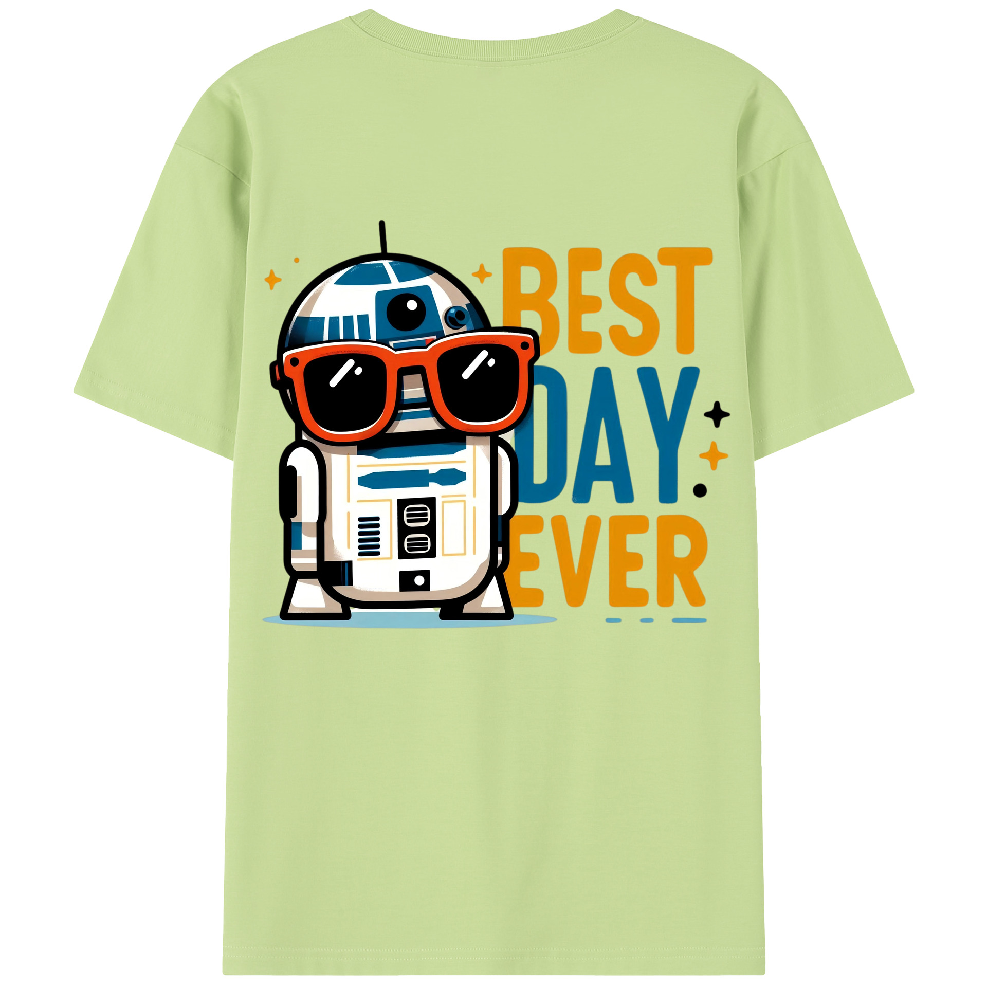 （画像用） スター・ウォーズ Star Wars 綿100％半袖Tシャツ（背面プリント）